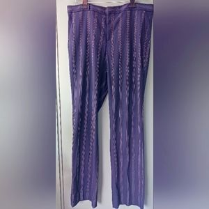 Banana Republic mid rise straight fit through hip and thigh trousers, size 16 L